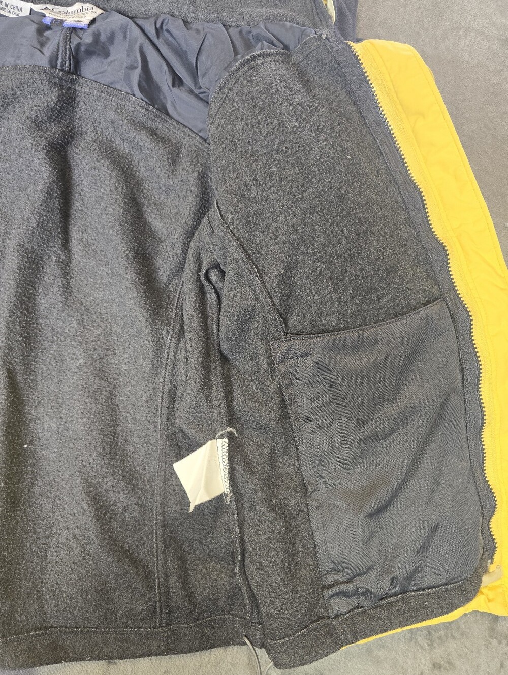Vintage Columbia 2 In 1 Core Interchange Snow Ski Coat Parka Jacket Size Small - Picture 5 of 7